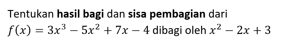 Latihan Soal